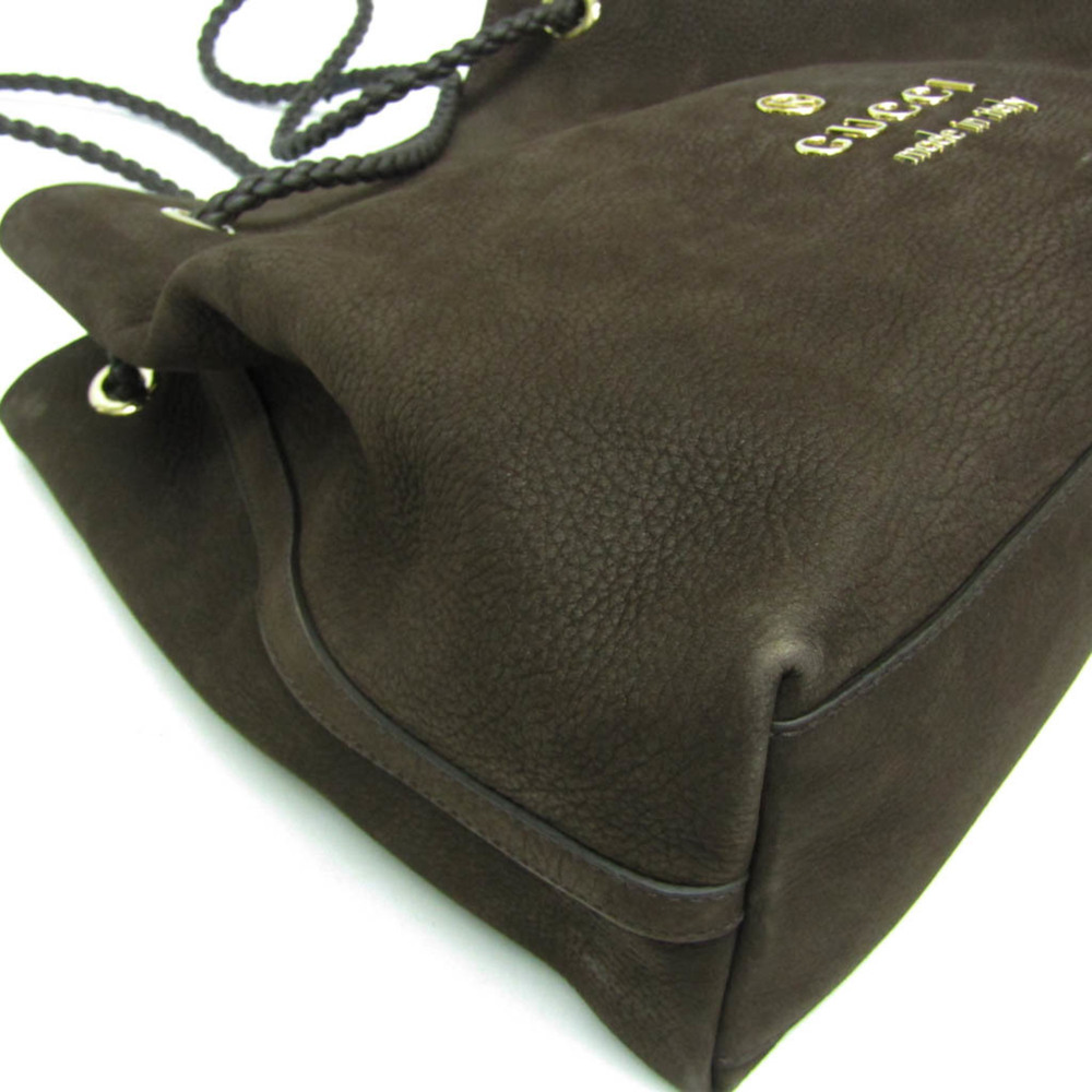 GUCCI Authentic Brown Leather Tote Bag - Picture 7 of 15